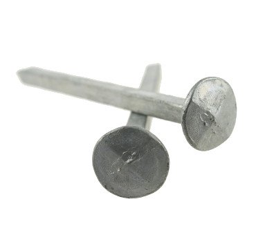 Chiodi forgiati in acciaio galvanizzato a testa diamante L : 150 mm - Ø 15 mm